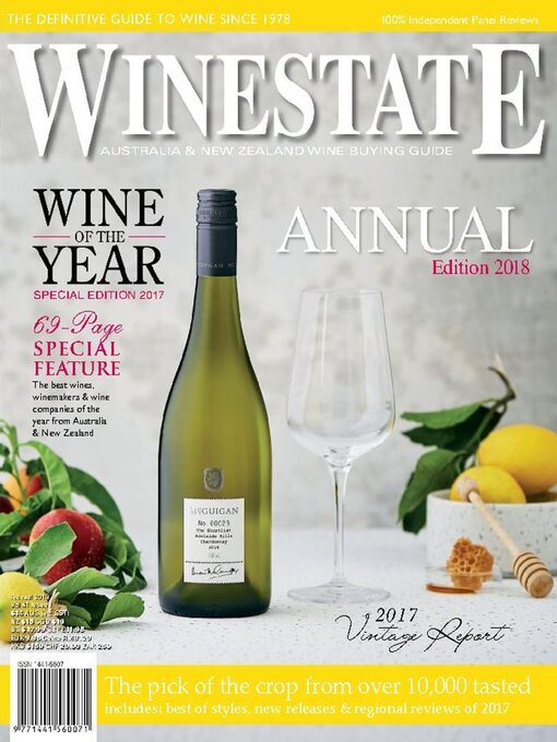 Title details for Winestate Magazine by Winestate Magazine - Available